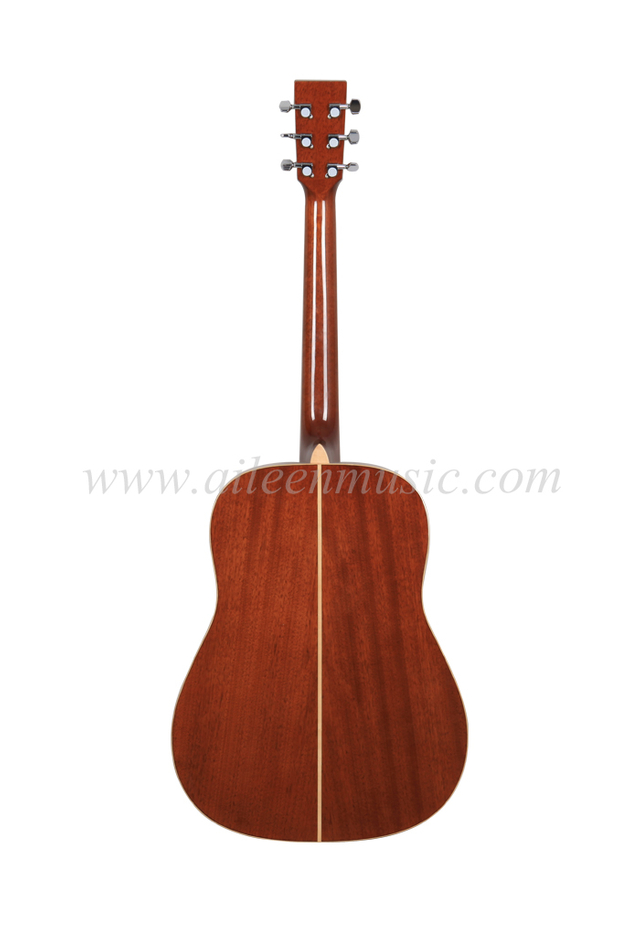 Guitarra acústica Dreadnought de 41" con tapa de abeto macizo (AFM30)