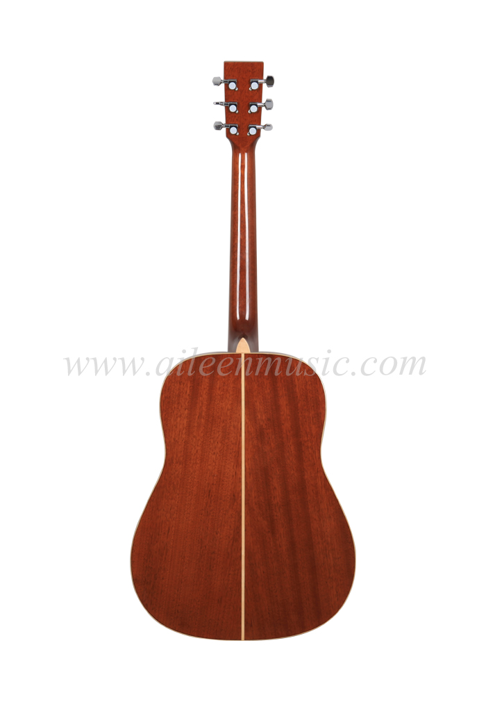 Guitarra acústica Dreadnought de 41" con tapa de abeto macizo (AFM30)