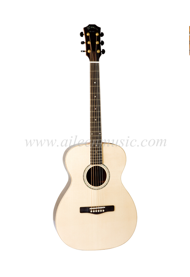 Guitarra acústica de cuerda D'addiro con cuello de caoba de 40 '(AFH409)
