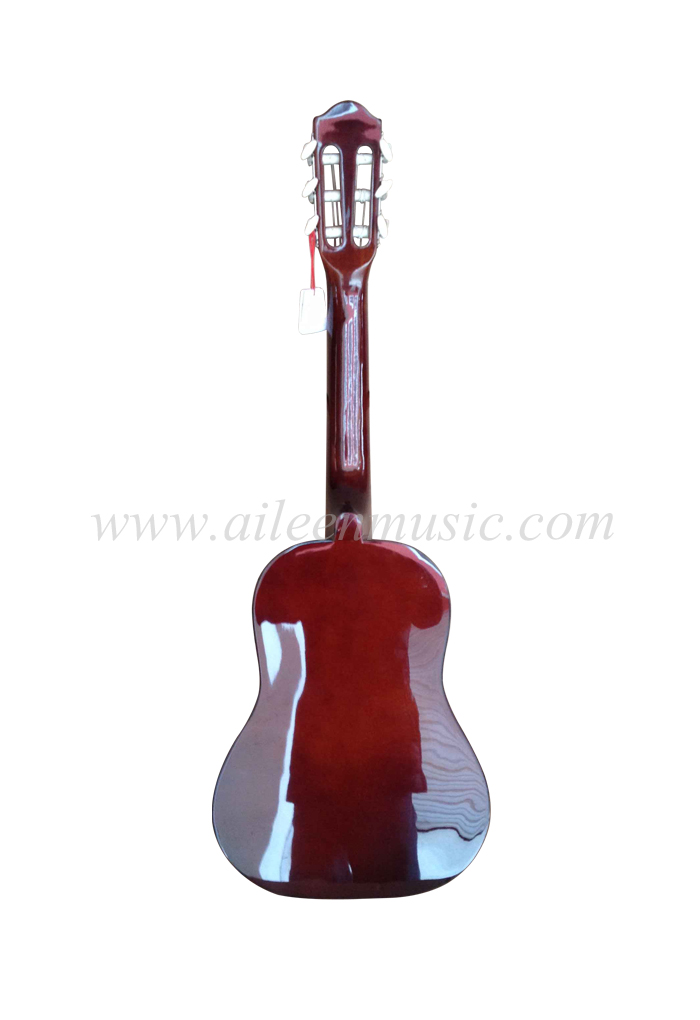 32" Linden Plywood Winzz Brand Guitarra clásica de tamaño pequeño (AC32)