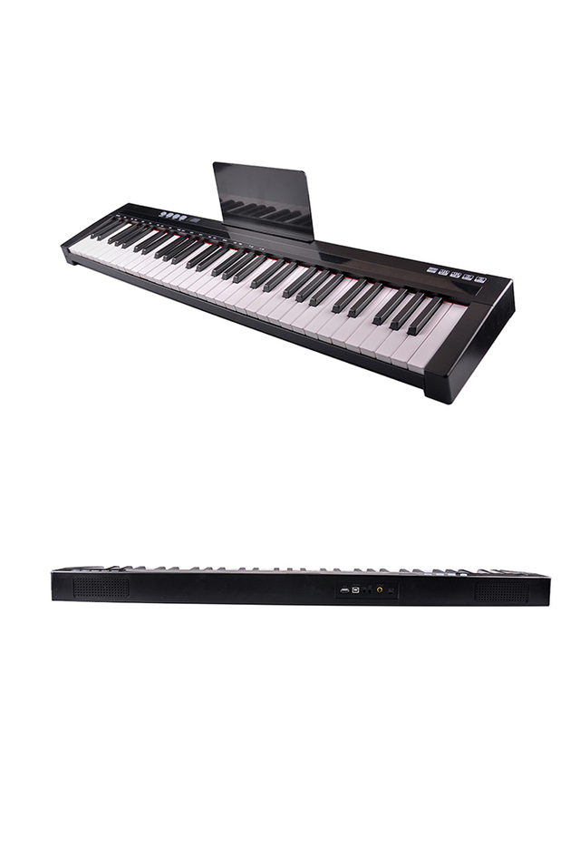 Teclado eléctrico profesional USB midi 61 teclas (AEK6101)