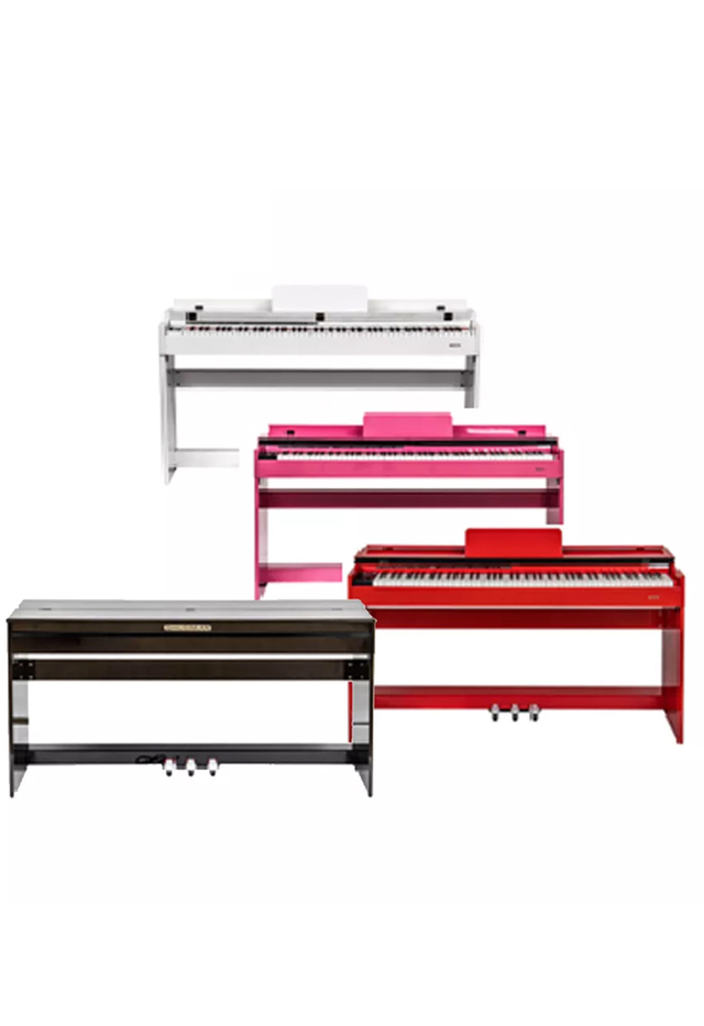 Teclado dividido de 88 teclas Piano digital Piano blanco de doble tono (DP750X)