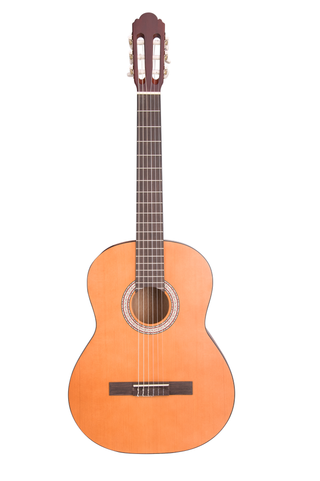 Guitarra clásica lateral y trasera de madera contrachapada Catalpa para estudiantes avanzados de 36 pulgadas (AC161)