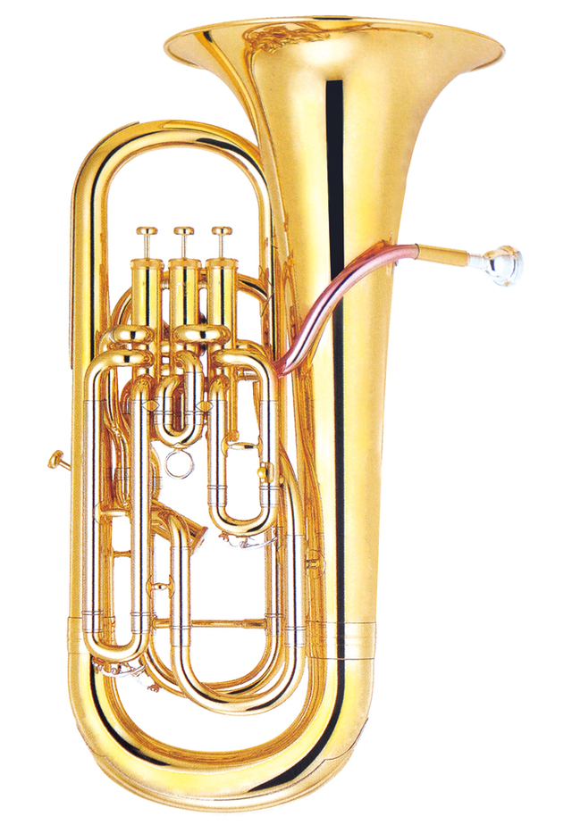 Bombardino de 4 pistones estilo Y intermedio con llave bB (EU95433G-SRY)