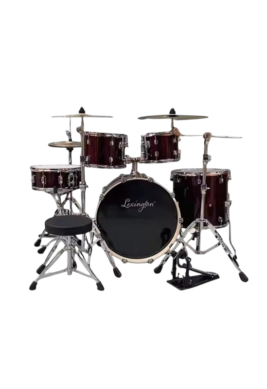 DSET-210B Batería para adultos OEM de buena calidad con cubierta de Pvc de 5 piezas Jazz Digital Drum Set