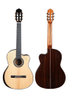 Guitarra Winzz cutaway de cuerdas de nailon con tapa de abeto macizo de grado 39'A (WCG180AC)