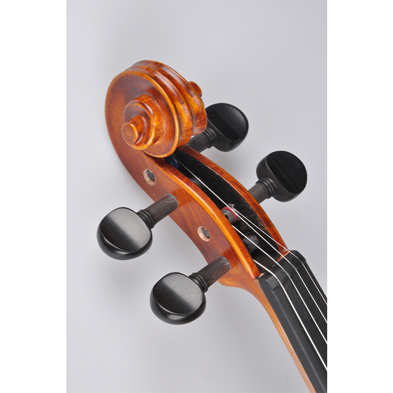 Violín de arce flameado con estuche, traje de violín de grado medio (VM110H)