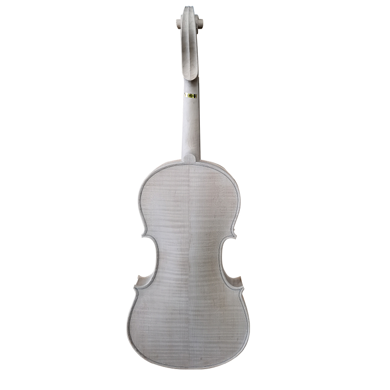 Violín blanco sin terminar 4/4 violín para fabricante de violines luthier (V150W)