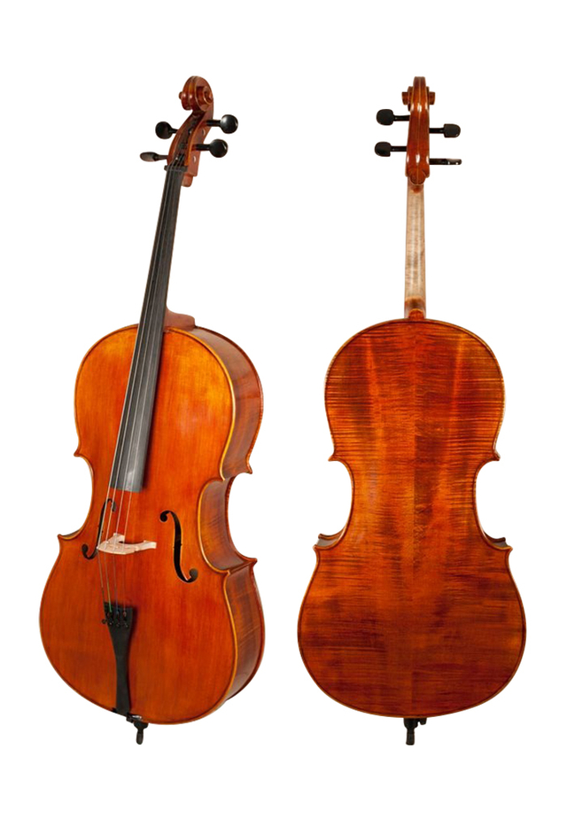 Violonchelo de madera maciza de tamaño completo 4/4-1/8 de alta calidad para jugadores (CH200VA)