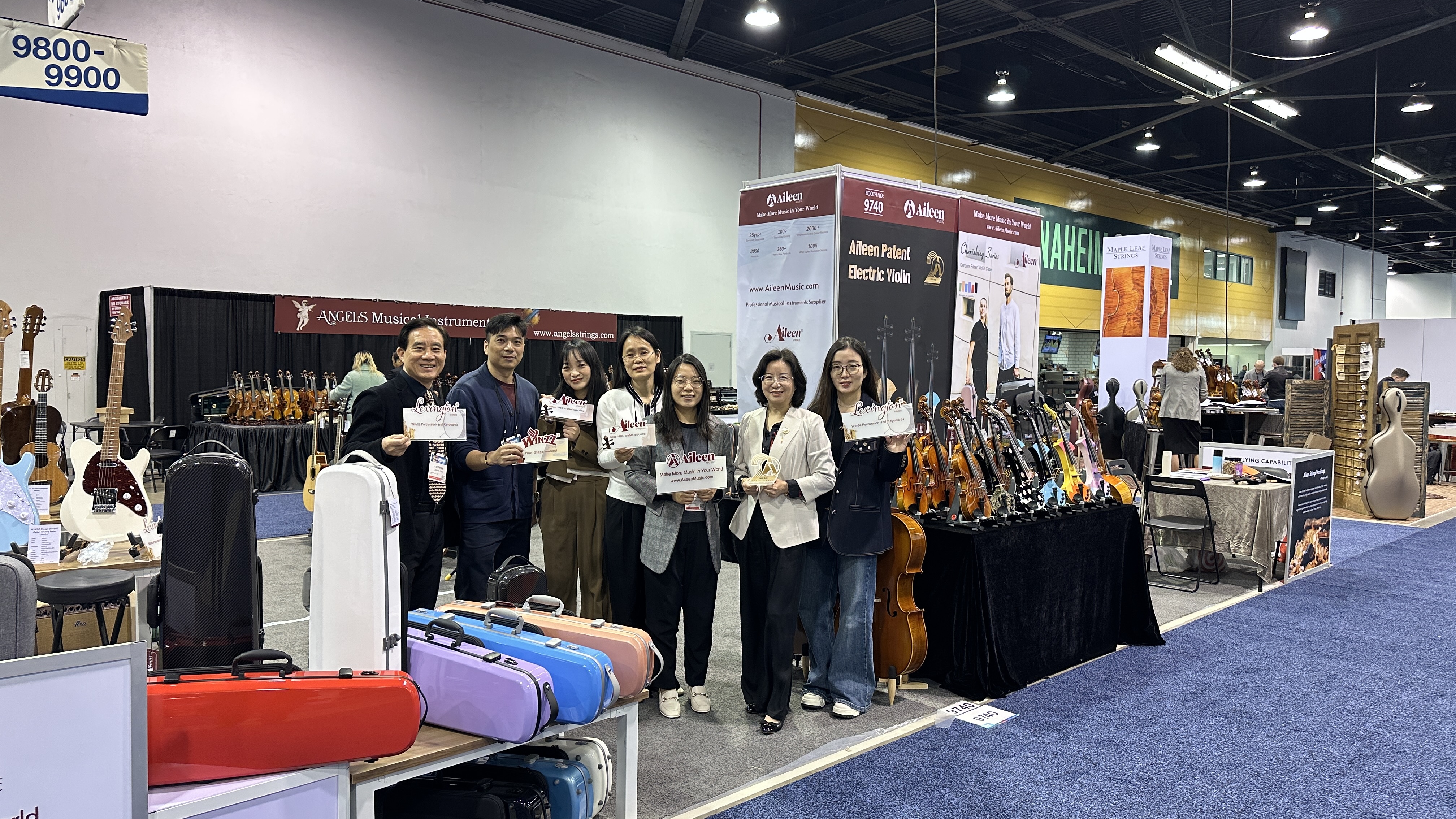 2025 NAMM Aileen Equipo de música 