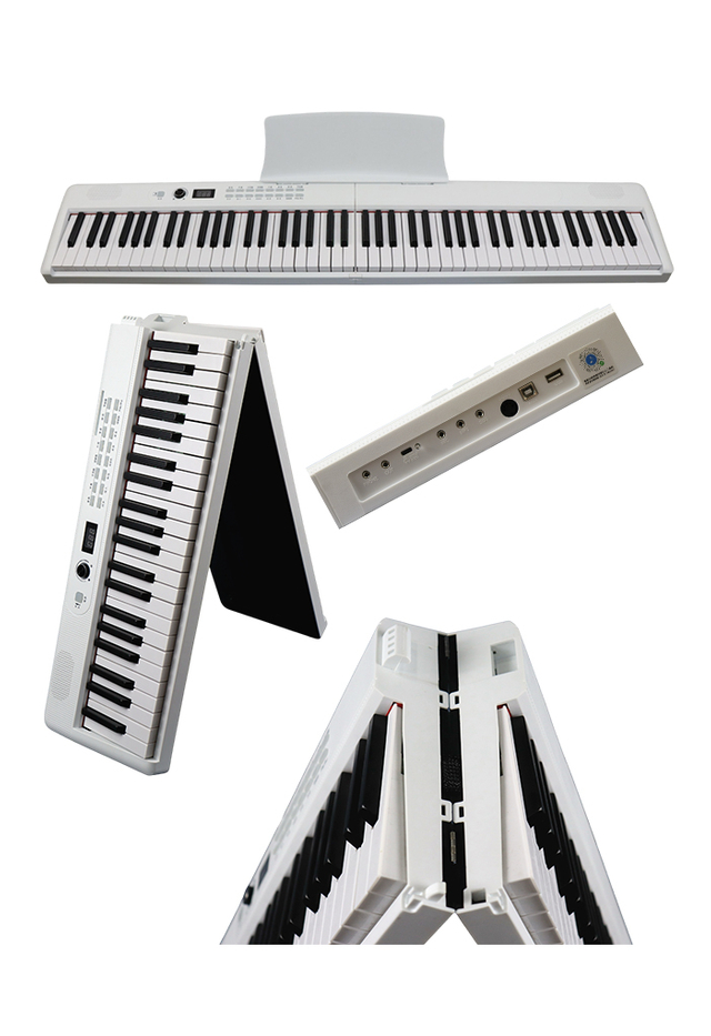 EK-F8801 Professional 61 teclas Instrumentos de teclado plegables portátiles portátiles