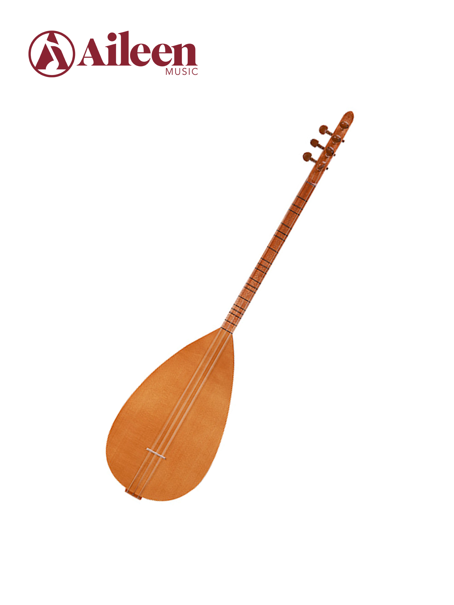 Instrumento musical tradicional turco Baglama de cuello largo Todo Soild Saz2 #