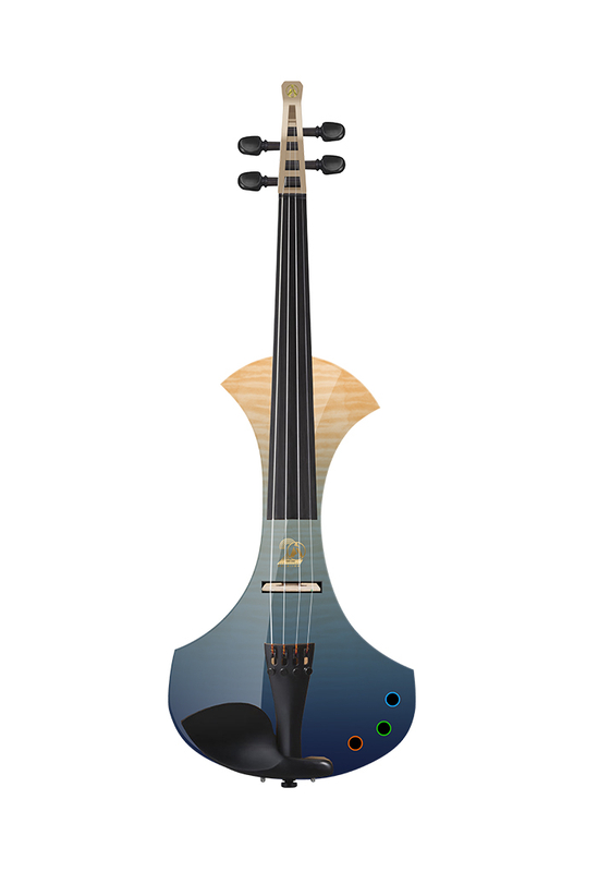 AV-D501 Nuevo The 20th Anniversary Decal Paper Design Patente Violín eléctrico 4/4