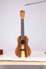 AU604-21 Ukelele soprano de teca (fibra blanca) de calidad Winzz, madera contrachapada de 21 pulgadas, fabricado en Indonesia