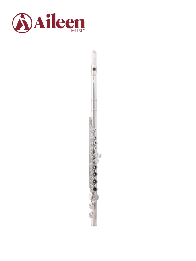 Flauta de cuproníquel con llave C estilo Y modelo de estudiante FL3011S-E