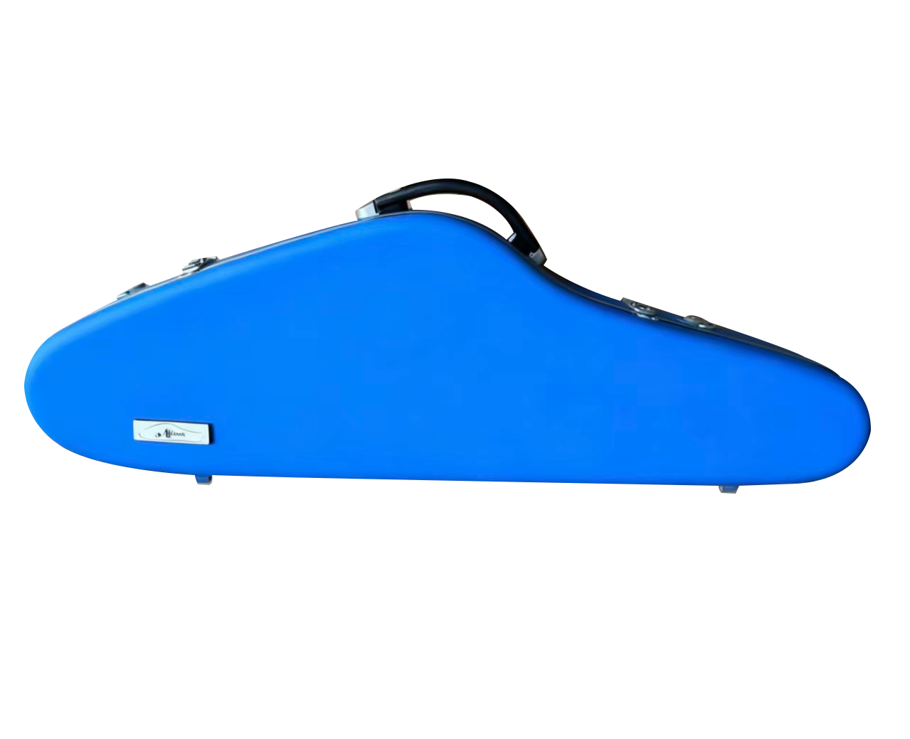 Aileen Estuche para violín patentado de tacto suave: carcasa de PC compuesta ultraligera con higrómetro e interior de terciopelo lujoso (CSV-F18Y)