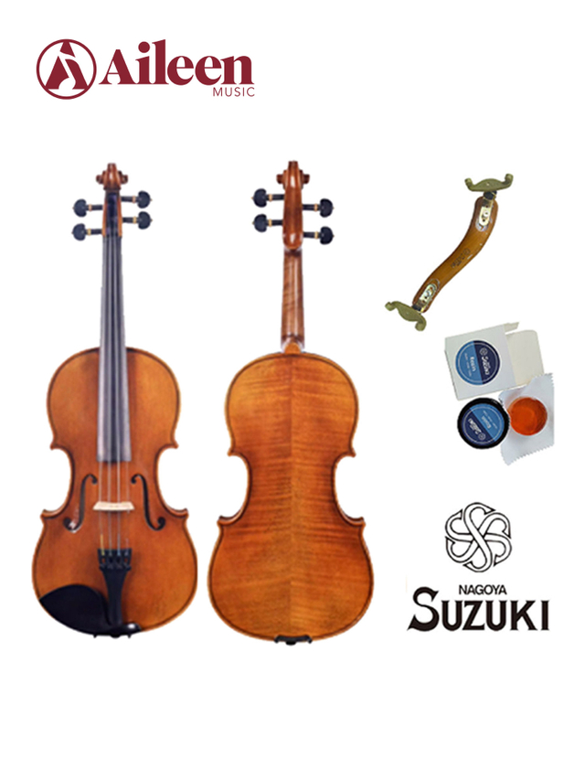 SUZUKI 4/4 Violín avanzado con tapa de abeto macizo SV-20A-M 