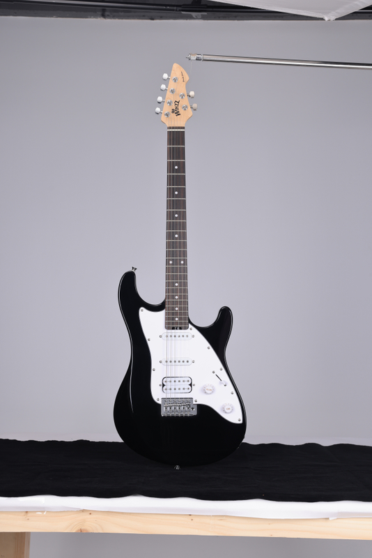WGS50 Winzz Design Serie de gravedad de acabado brillante Be S Model Electric Guitar