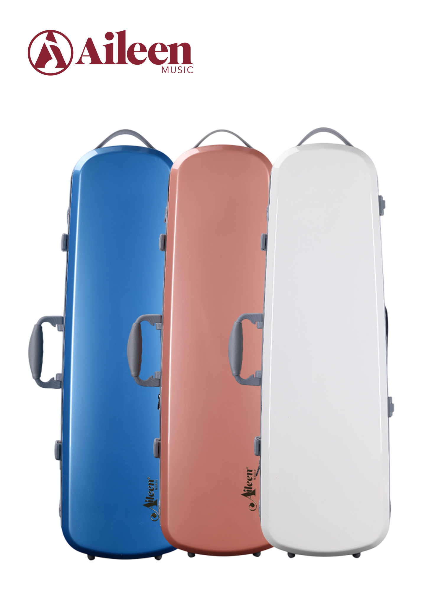 CSV-P58 Aileen Estuche para violín de material compuesto de PC con diseño de apariencia única patentado