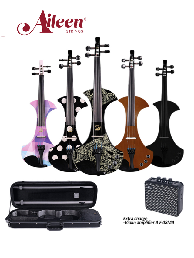 AV-D501 Patente de diseño Función de reverberación/retardo/coro Violín eléctrico 4/4