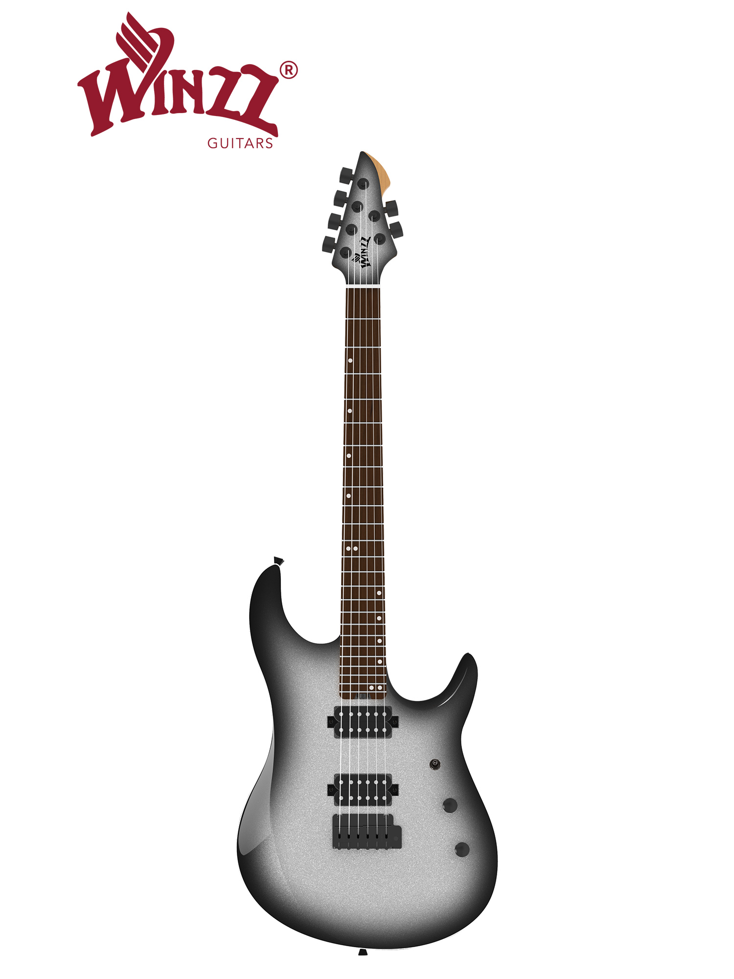 WOS100-SB WINZZ Design S Modelo Orbit Series 39' Guitarra eléctrica