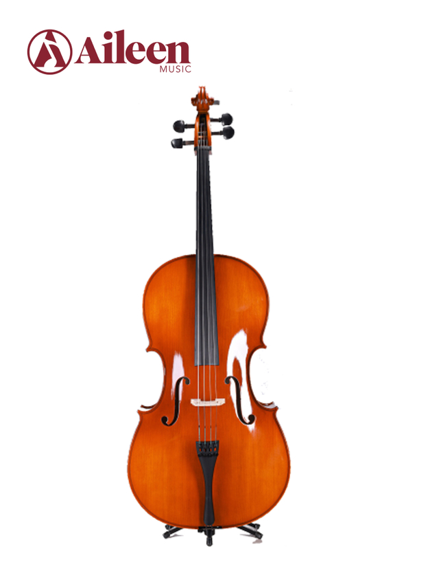 SC-10AL Tapa de abeto macizo 4/4-1/16 Kit de violonchelo profesional para estudiantes