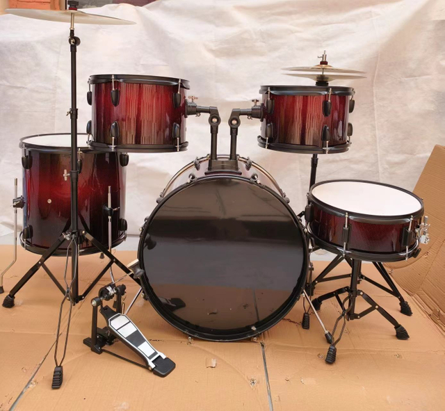 Set de tambor de 5pcs pintura PVC Jazz Drum Set (DSET-90)
