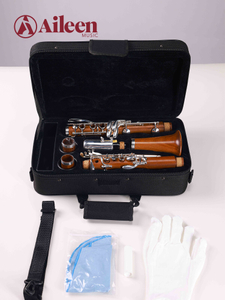 CL5000 Clarinete con cuerpo de palisandro de 17 teclas de alto grado con estuche premium