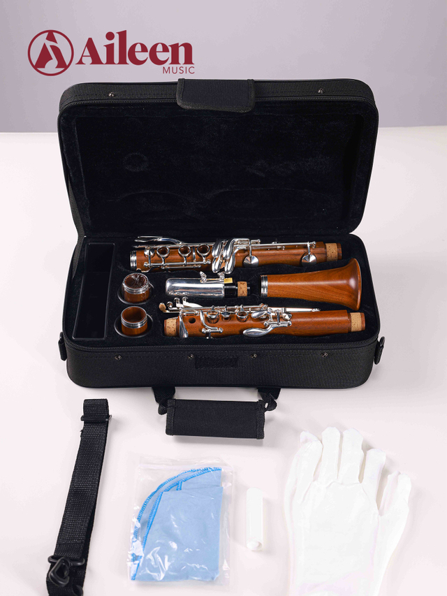 CL5000 Clarinete con cuerpo de palisandro de 17 teclas de alto grado con estuche premium