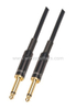 1/4 'TS 6 mm PVC Negro 64 * 0.12 Cable de guitarra en espiral (AL-G022)