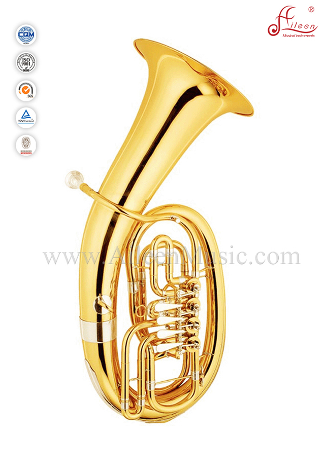 4 válvulas de laca de oro Bb clave eufonio (EU9540)