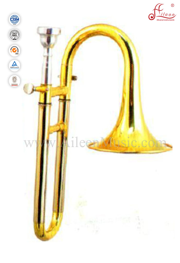 Llave Bb/A Acabado lacado Trompeta soprano deslizante/ Trombón piccolo (PT1580)