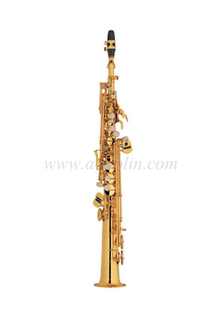 Saxofón soprano recto al mejor precio estilo S (SP2012G)