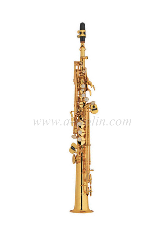 Saxofón soprano recto al mejor precio estilo S (SP2012G)