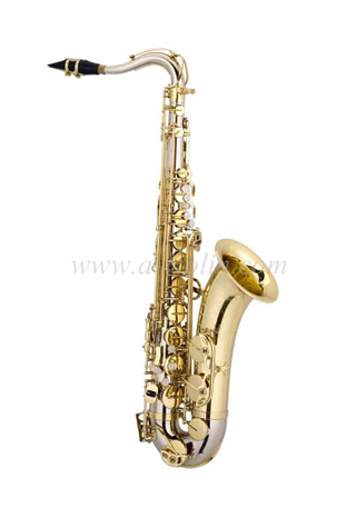 Saxofón tenor con acabado brillante avanzado personalizado (TSP-H400G-SB)