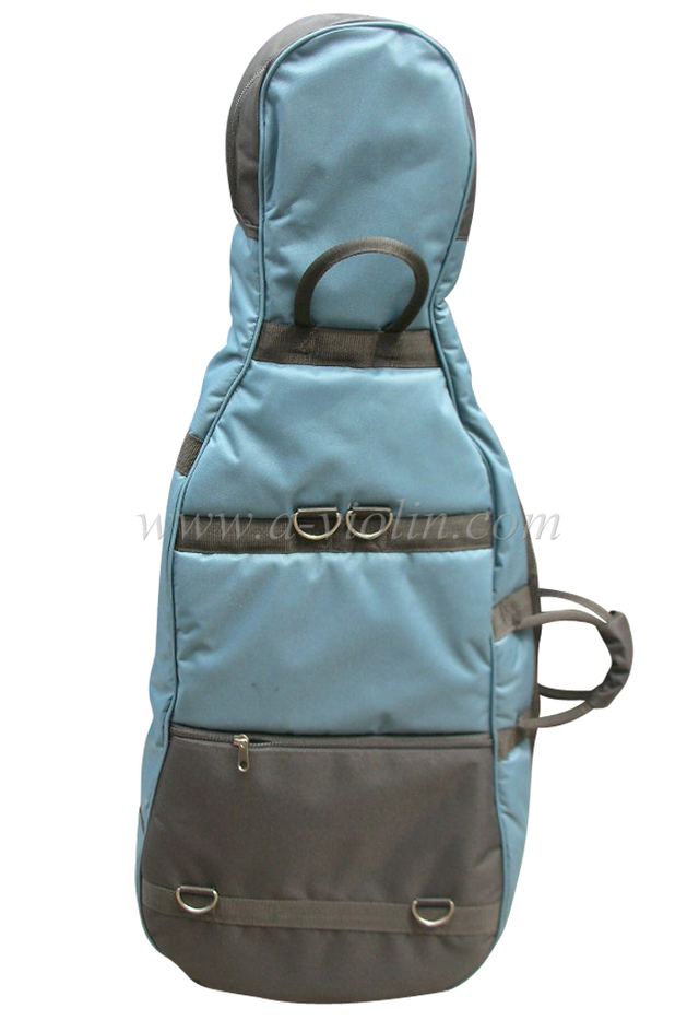Bolsa de transporte gruesa y colorida para violonchelo 4/4-1/16 (BGC014)