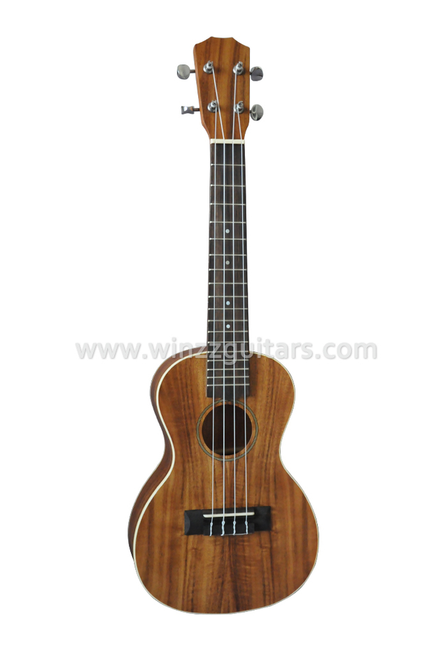 Ukelele de concierto de madera contrachapada de Koa del este asiático (AU50L-23)