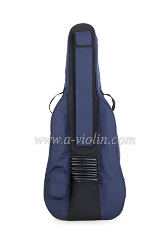4/4 - 1/2 Nylon Oxford Exterior Espuma Violonchelo Bolsa con tres asas (BGC007)