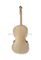 Violonchelo blanco 4/4, cuerpo sin barniz 3/4 (C100W)