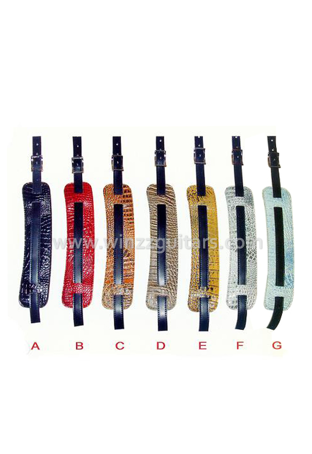 Correas de guitarra de cuero de alta calidad para prendas de color (SL331)