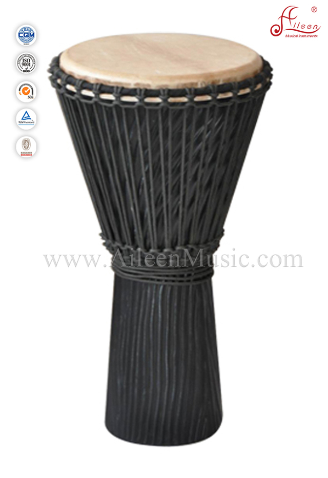 Tambor Djembe de cuerda negra (ADM12CK)