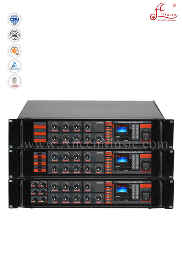 Profesional CMOS Priority Mircrophone con amplificador de potencia de direcciones públicas de función de silencio (APMP-0218BD)