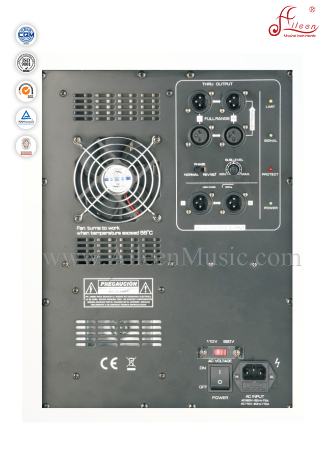 Altavoz de gabinete de madera profesional de 15'' (PS-1530W)