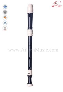 Color ABS Plástico estilo alemán Alto flauta grabadora (RE2238G)