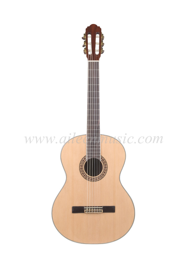 39 "contrachapado de nogal Back & Side Advancing Student Classic Guitar (AC88)