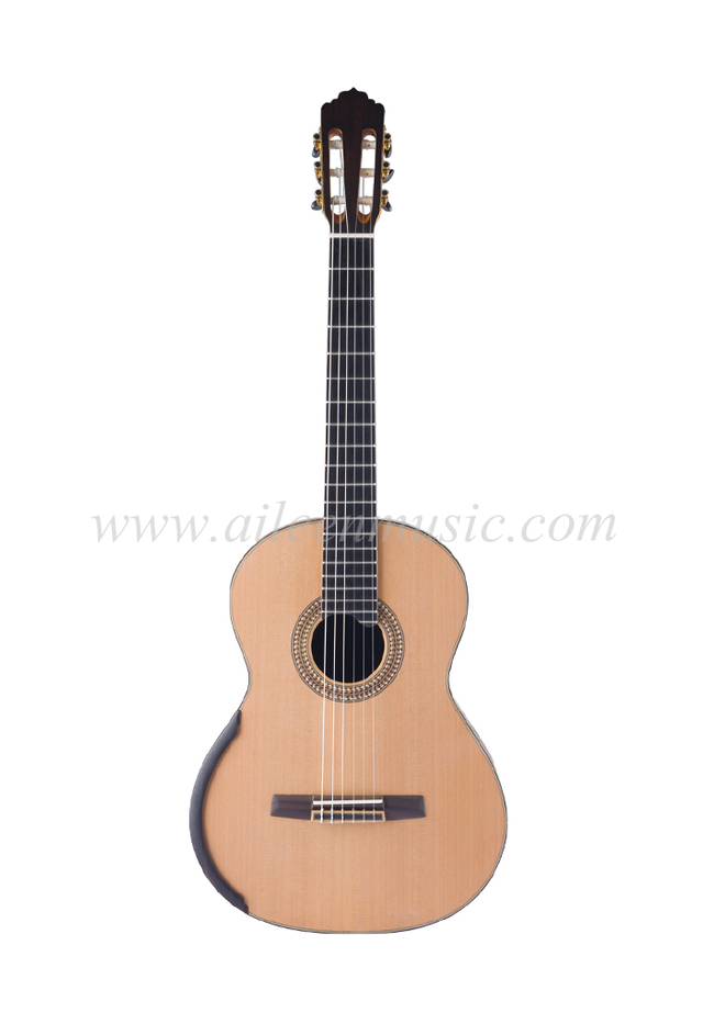 Guitarra Clásica Concert Smallman Left Hand de 39" Hecha a Mano (ACH30A)