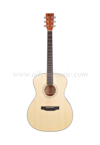 Guitarra acústica de alta calidad para estudiantes con cuerpo en forma de 40 "OM (AF17-OM)