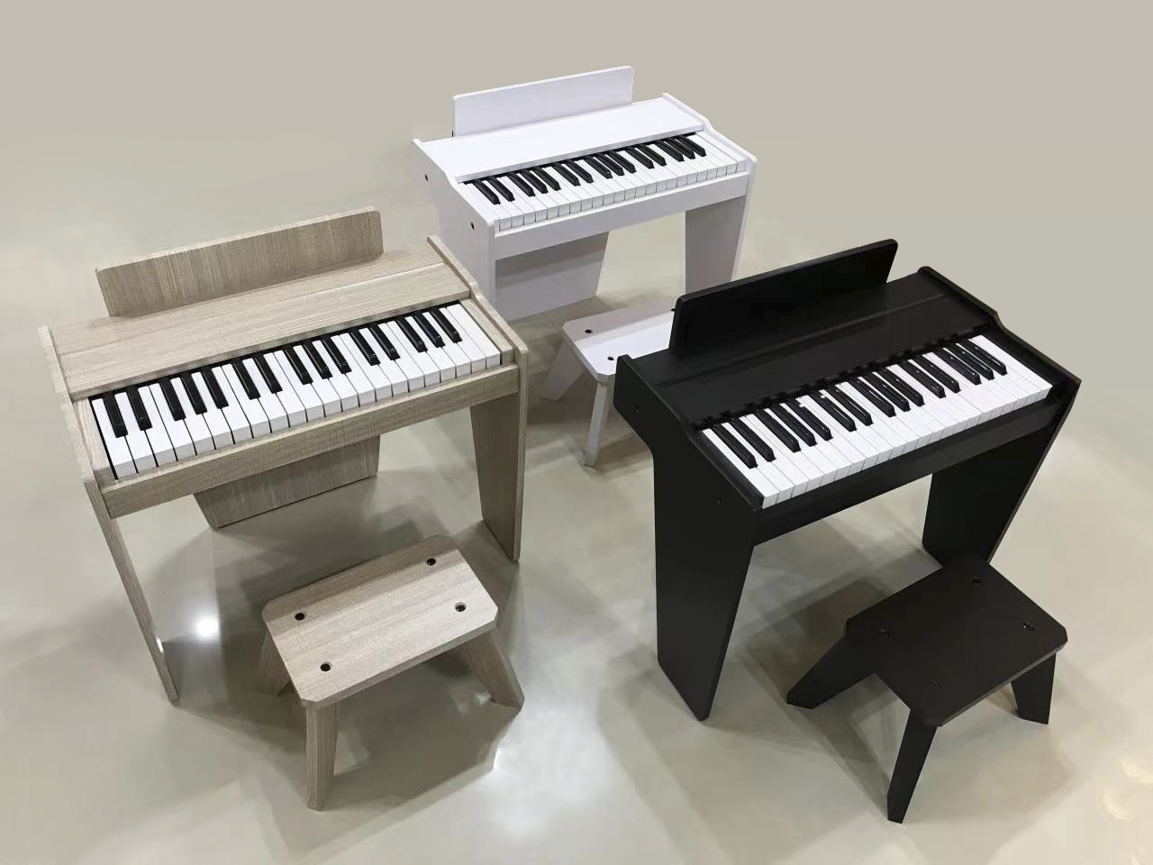 Pequeño teclado eléctrico de 37 teclas, piano acústico para niños, juguete para niños (EP-C501)