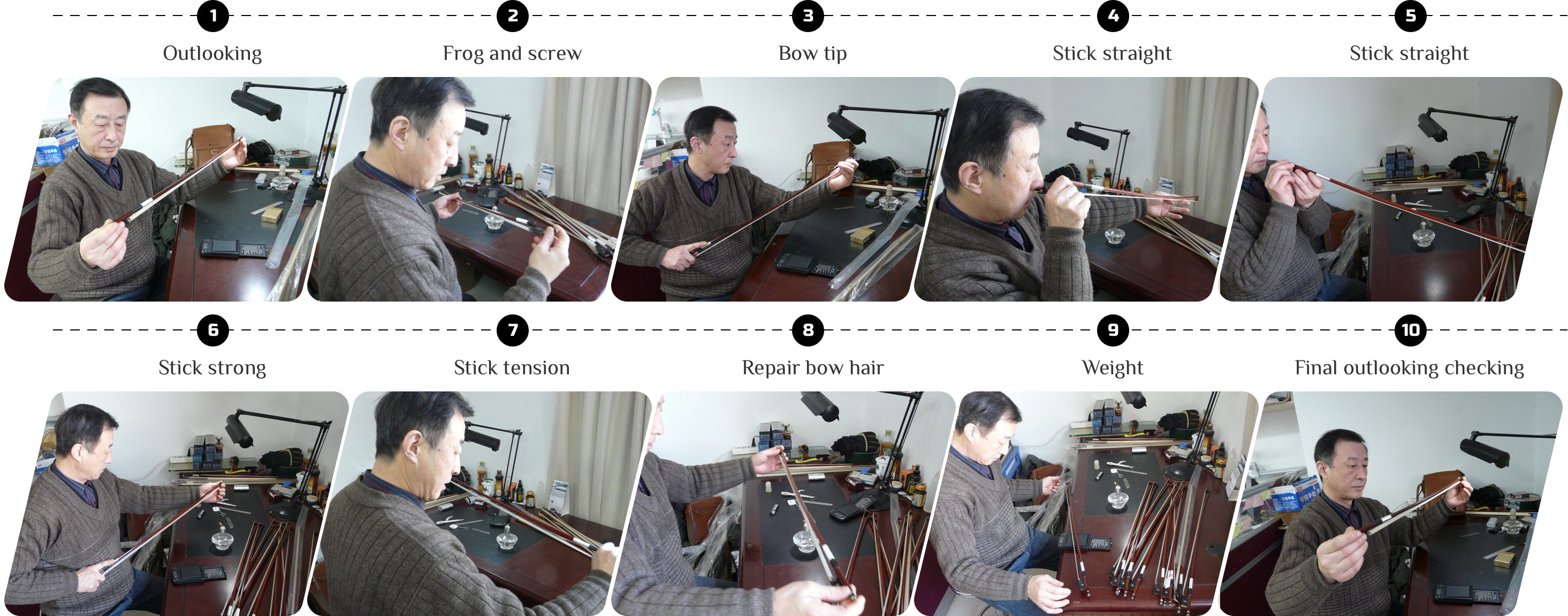 aileen Bow inspection