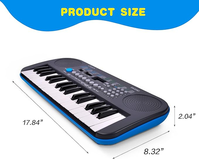 Teclado de música electrónica educativo de tamaño Mini para niños 32 (EK3282)